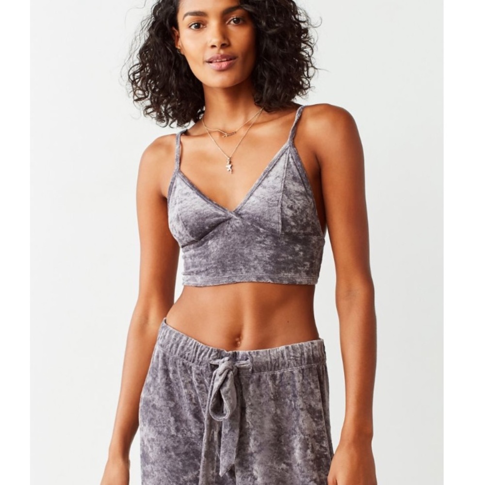 Out From Under Urban Velvet Crop Top